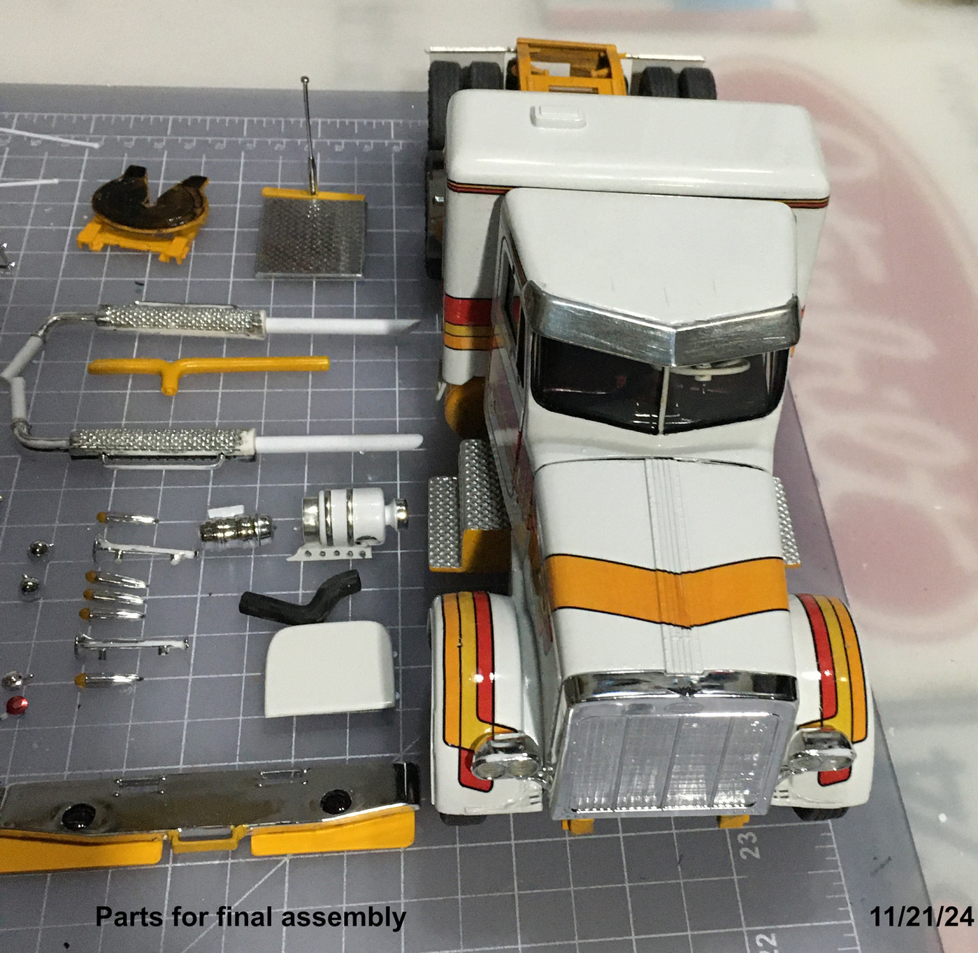 Photo: 359 final assembly bits and pieces layout 11 21 24 | What's on ...