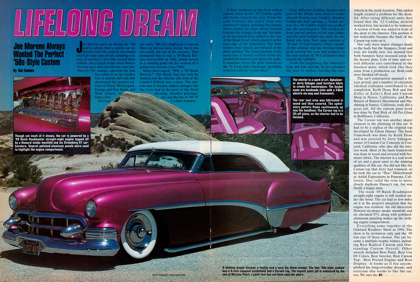 Photo: Moreno49Buick02ArticleR&C.jpg | Joe Moreno's 1949 Photo: Moreno49Buick02ArticleR&C.jpg | Joe Moreno's 1949