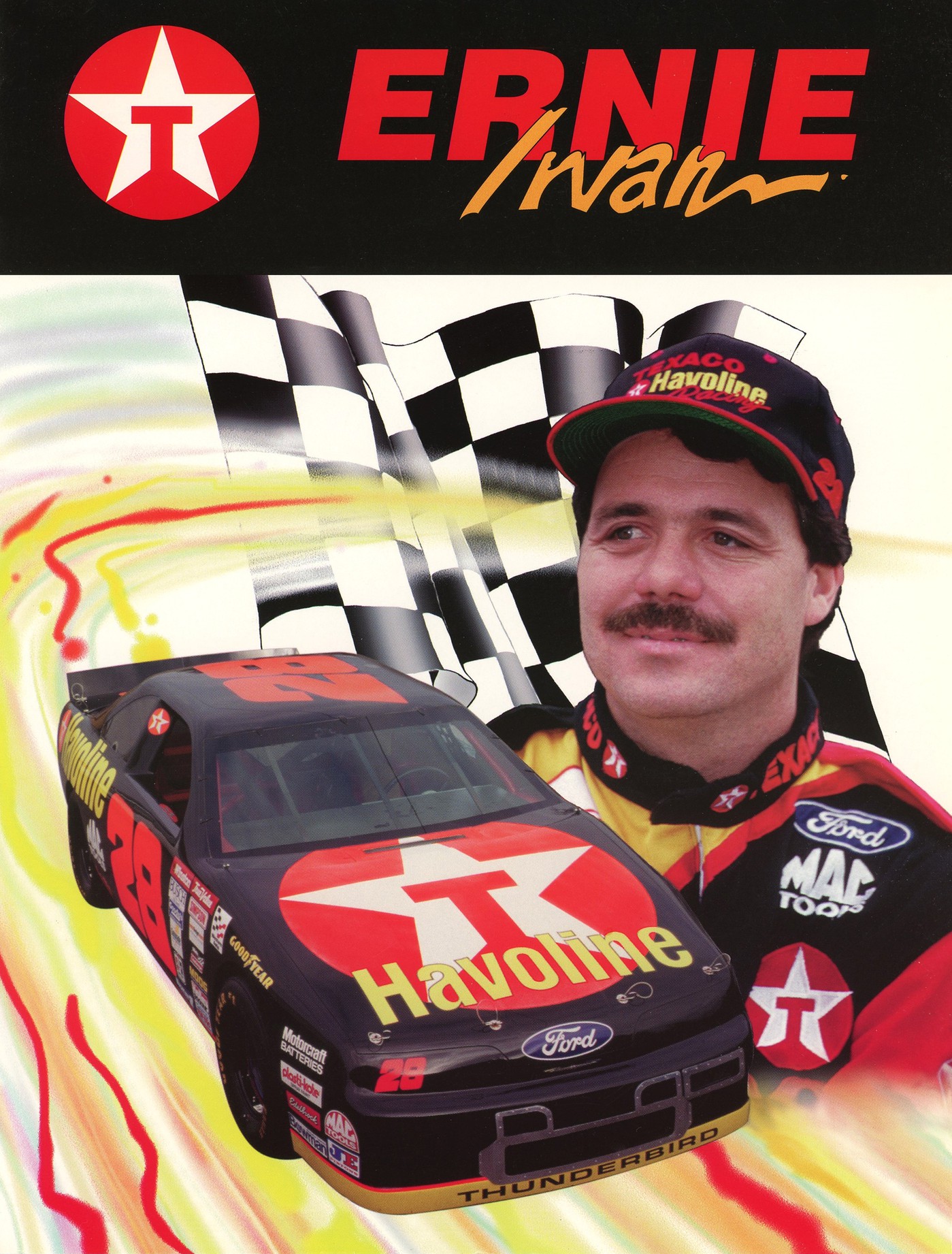 Photo: 1994 Ernie Irvan (1) | Robert Yates Racing album | Cardboard ...