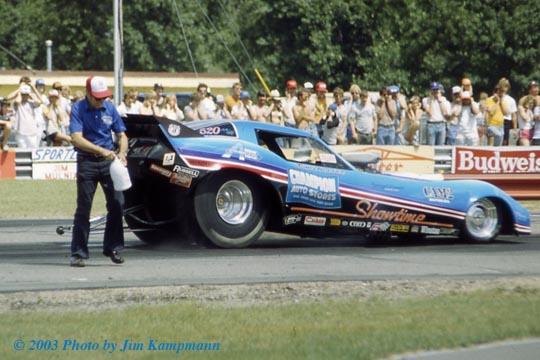 Photo: Tom Hoover Showtime Corvette FC -39 | Corvette Funny Cars