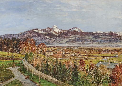 View of Bad Aibling (1889)
