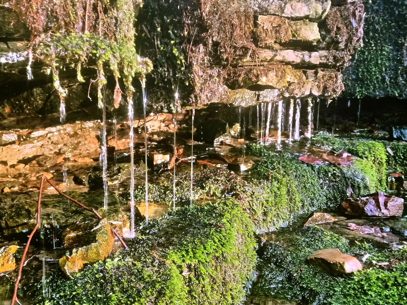 Wasserfall in der Hölle