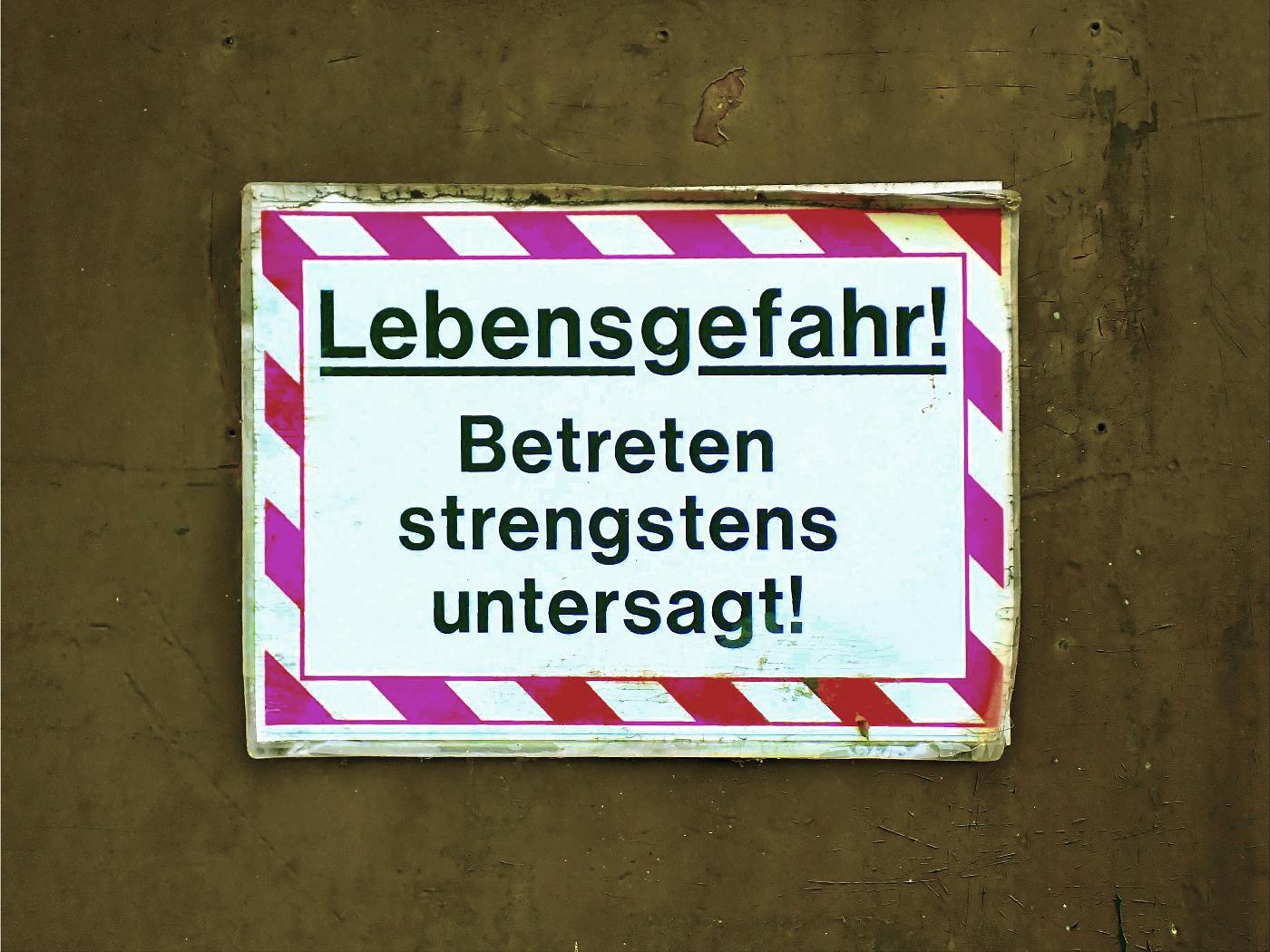 Lebensgefahr