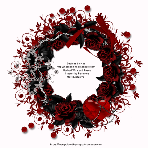 MBM Freebie Time- Anti- Valentines Day Cluster Frames Sf110-vi