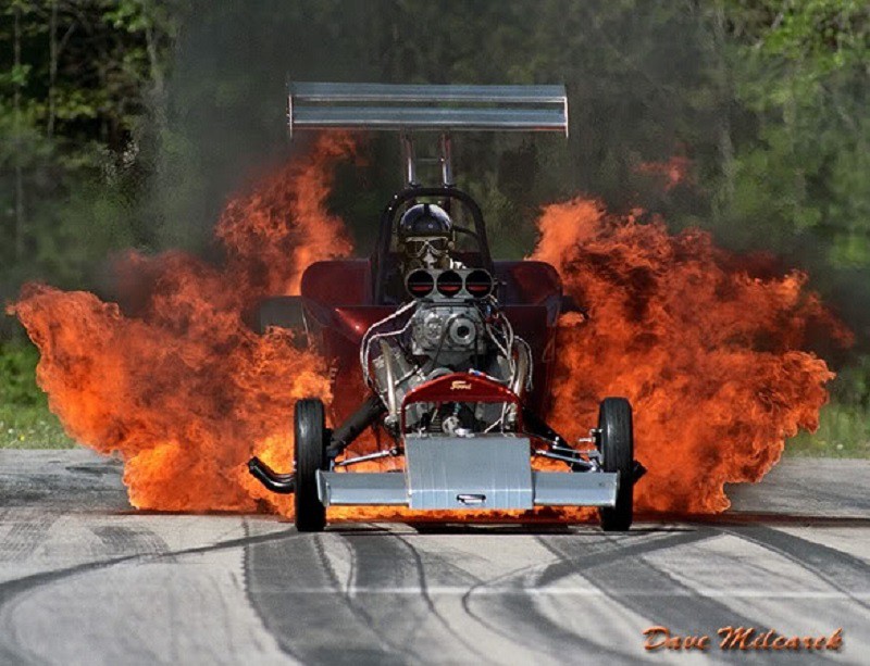 Photo: Fire Burnouts (5) | FUEL & GAS ALTERED DRAG CARS album | LOUD ...