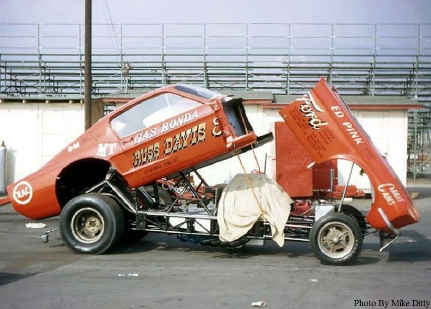 Fast Gas Ronda Drag Racer Photo: Gas Ronda 1968 Photo BY Mike Ditty | VINTAGE FUNNY CARS VI album ...
