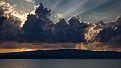 Argostoli bay, sunset
