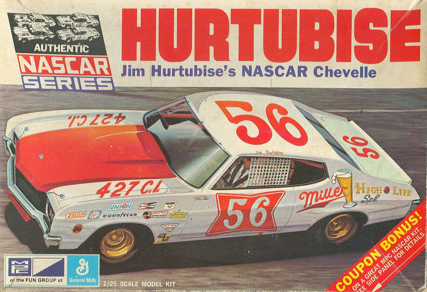 Photo: Hurtubise NASCAR Chevelle Box | MPC Jim Hurtubise's NASCAR 