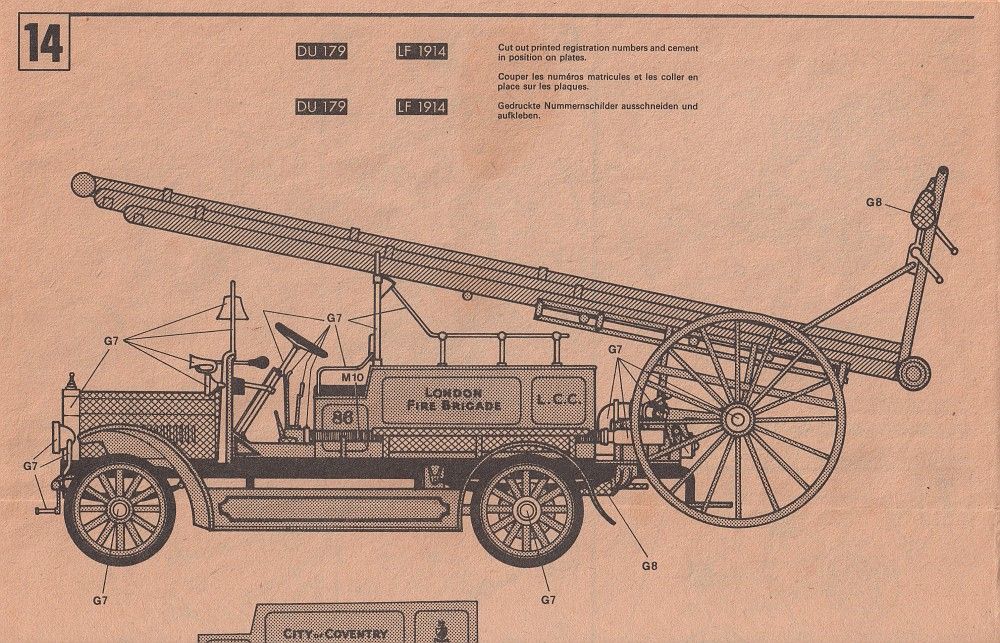 Photo: 06442 - 1-32 - Dennis Fire Engine 1914 - Airfix - 12 | Airfix ...