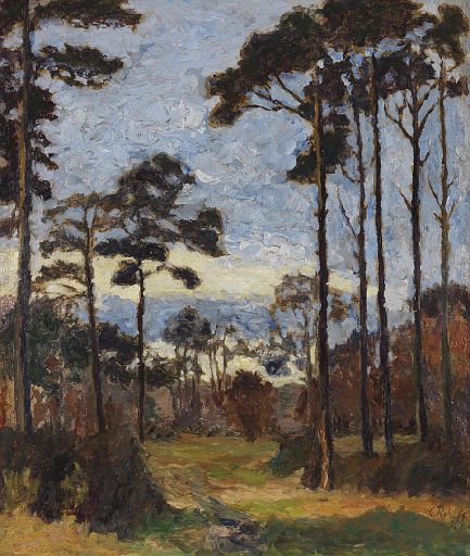 Pine Trees on the Ettersberg(1899)