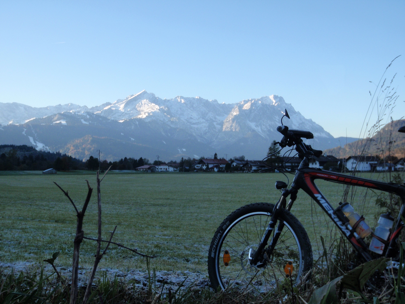 Alpen in Sicht