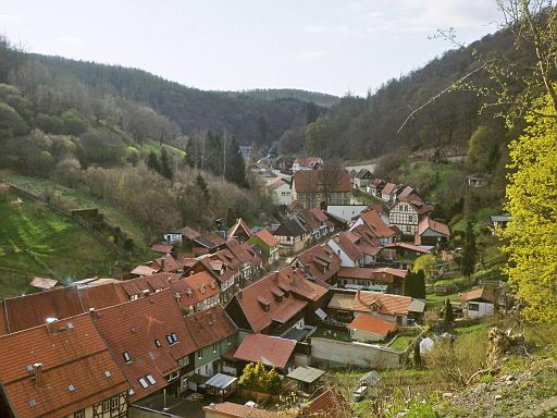 Blick auf Stolberg