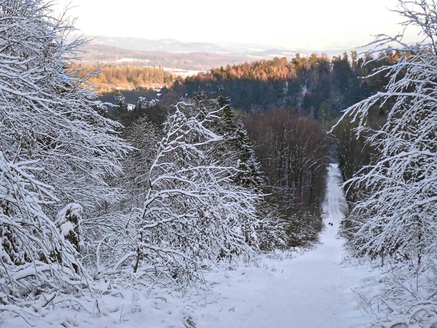 Frostgrenze an den Extersteinen