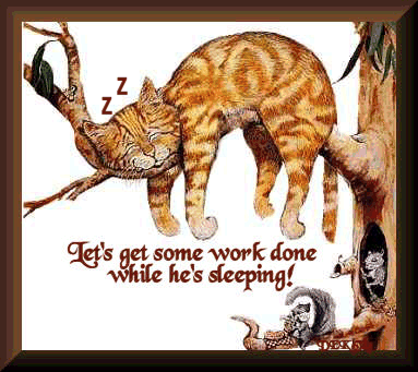 Photo: Sleeping Cat Anim | Doodles #1 album | Dee | Fotki.com, photo ...