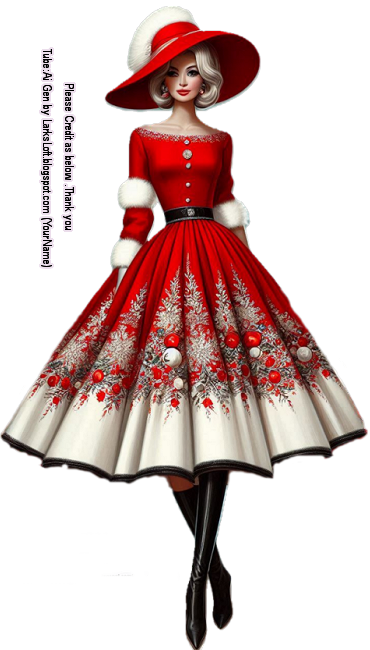 Pretty dress and hatb