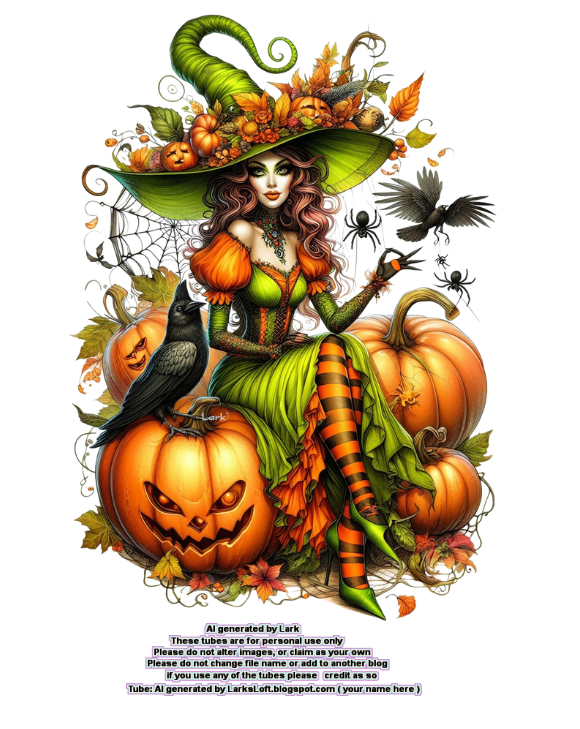witch and pumpkin5