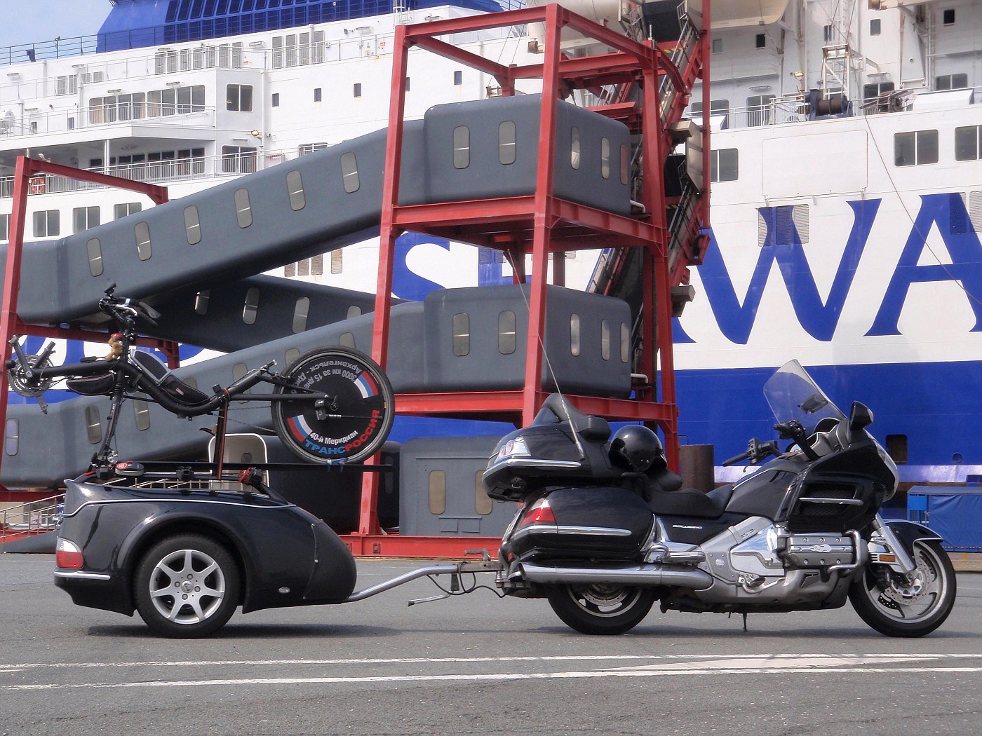 In the harbour of Calais