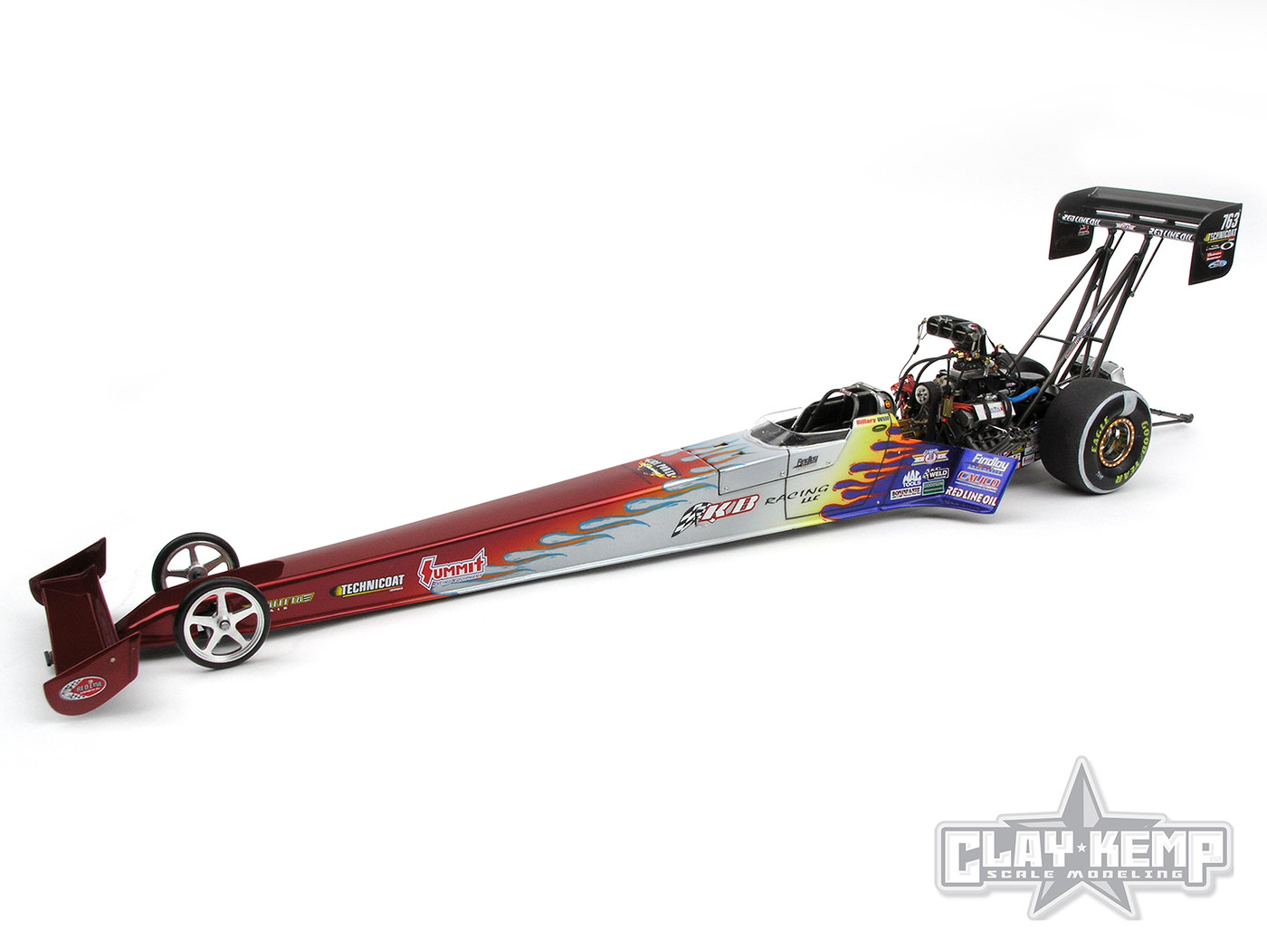 Hillary Will's 2007 TF Dragster - Drag Racing - Model Cars