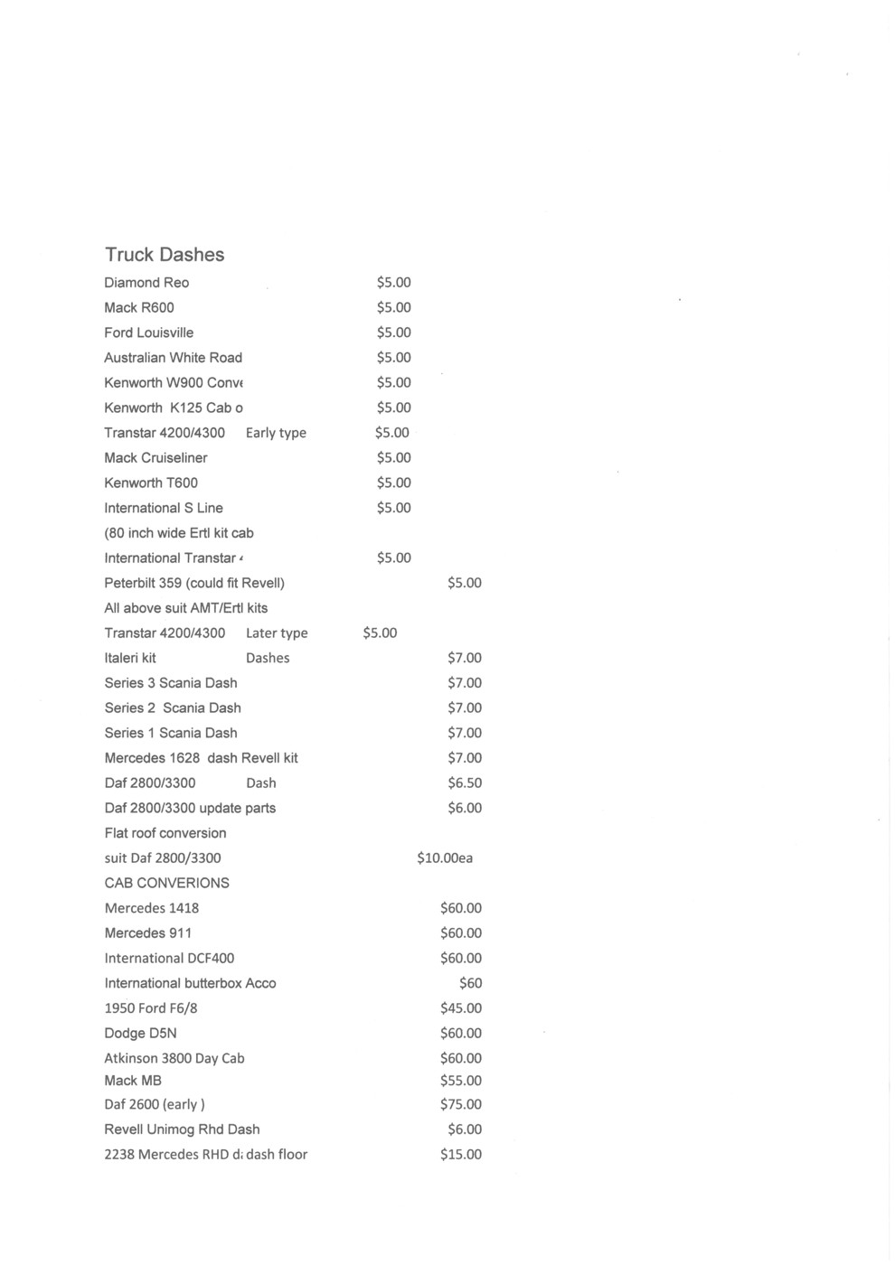 Photo KPconversions catalog 04 Catalogue 2021 album Dutch Model