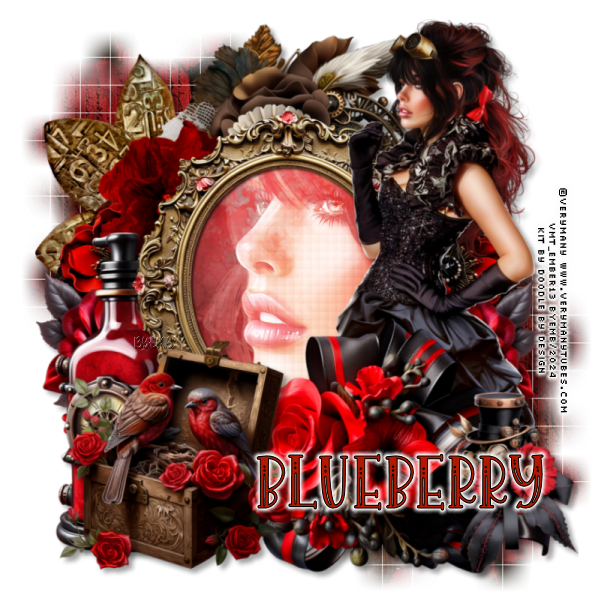 WWO Red Design Set RedDesignTagBlueberry-vi