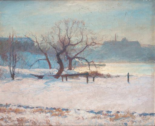 Winter at Waldemarsudde, Djurgården (1912)