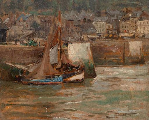 View of Honfleur (undated)