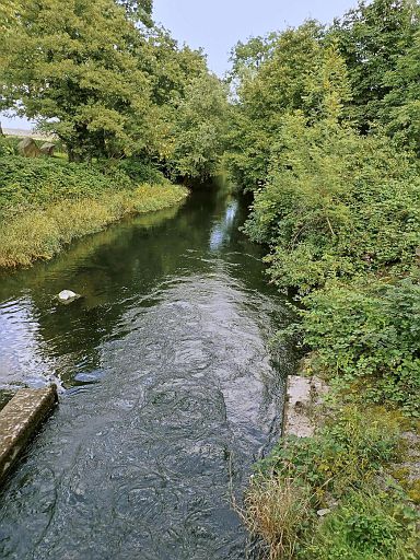 Emmer-Mühlengraben hinter der Mühle