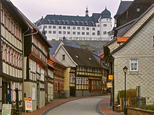 Blick auf Schloss Stolberg