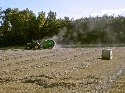Bauer bei der Arbeit