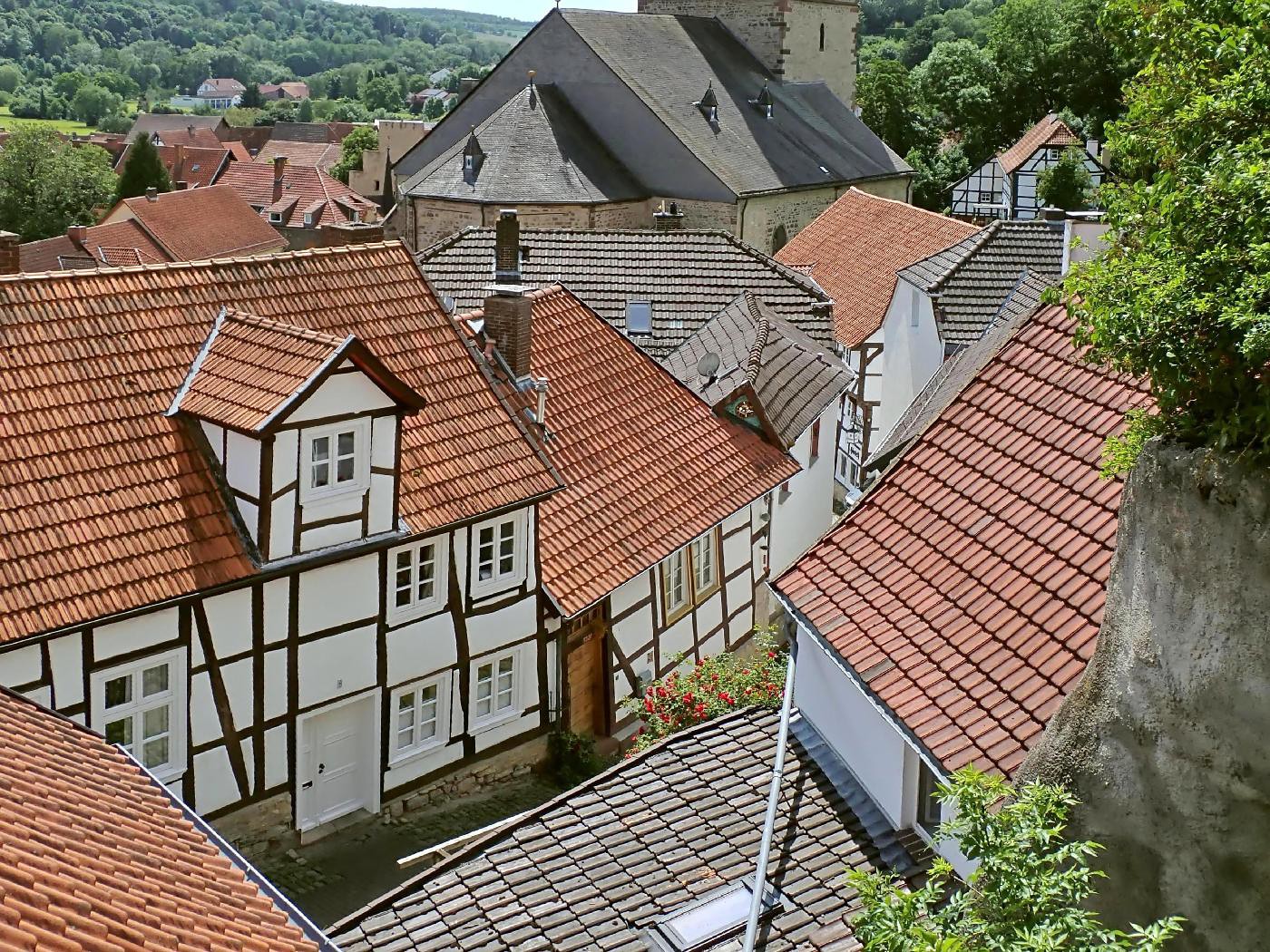 Blick vom Ikenberg