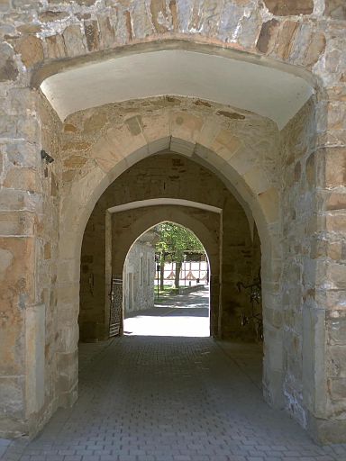 Durchgang zum Innenhof Schloss Stadthagen
