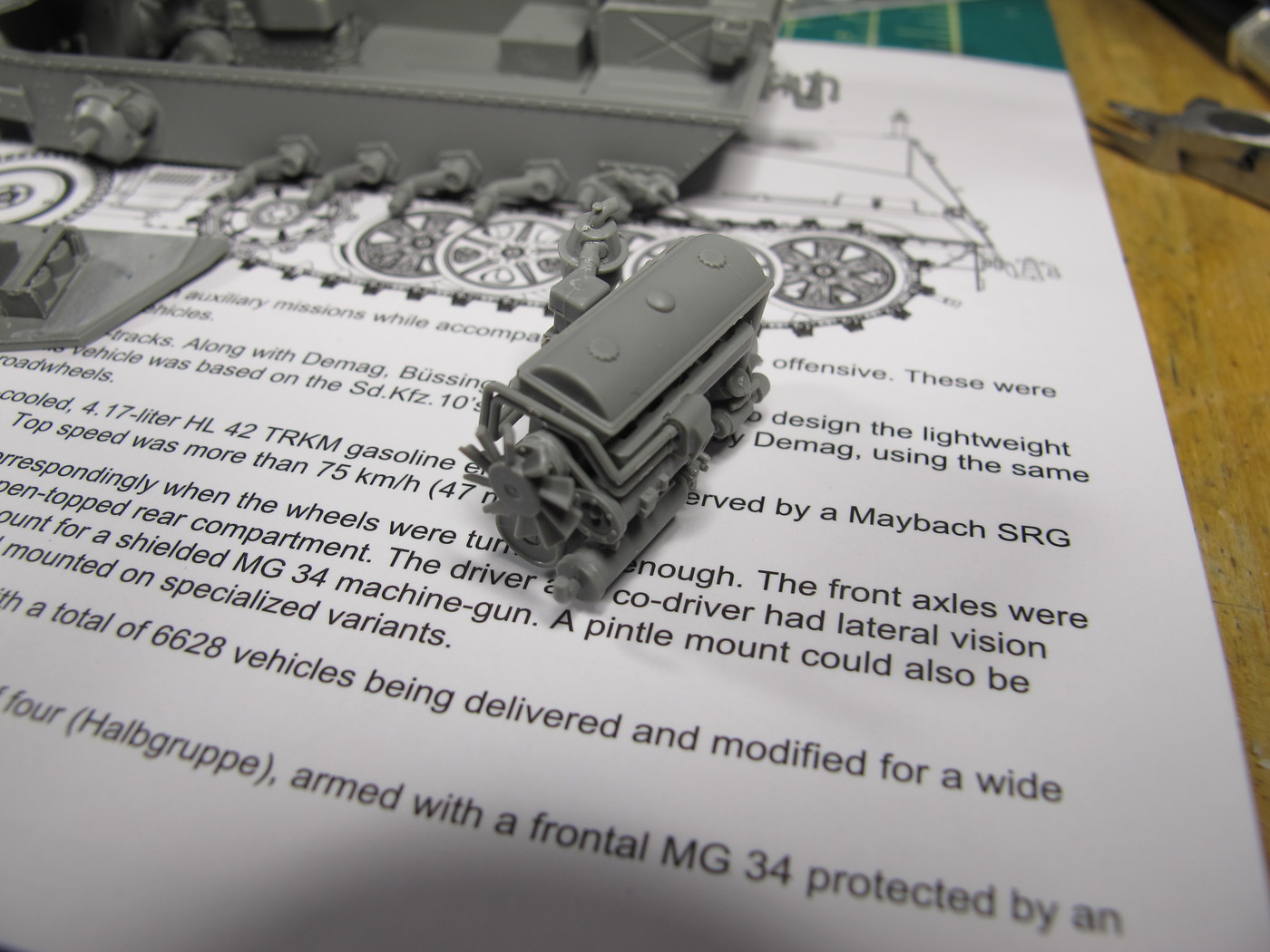 Photo: IMG 7430 | Sd.Kfz.250/1...German 1/2 Track by Takom album ...