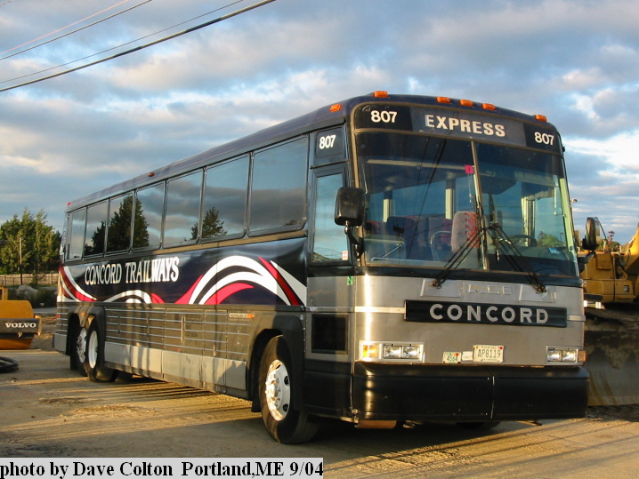 Photo: concord trailways 807ap | Concord Coach album | Esbdave | Fotki ...