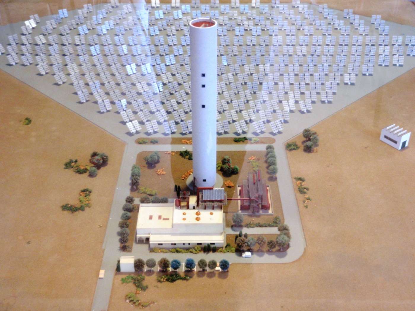 Model of Central Power Receiving System